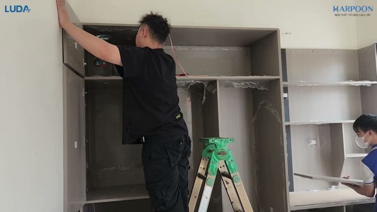 HƯỚNG DẪN LẮP GHÉP NỘI THẤT HARPOON | BƯỚC 5 & 6: ĐƯA SẢN PHẨM VÀO ĐÚNG VỊ TRÍ, CÁNH, NGĂN KÉO