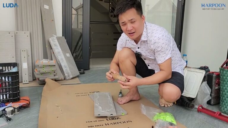 HƯỚNG DẪN LẮP GHÉP NỘI THẤT HARPOON/ BƯỚC 2: GHÉP CHỐT CAM